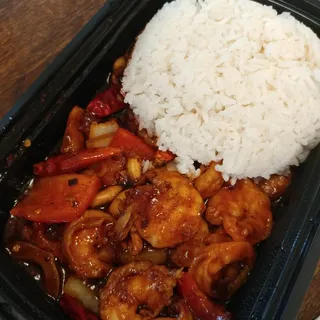 Kung Pao Prawns