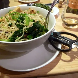 Judy's Noodles with Steamed Tofu