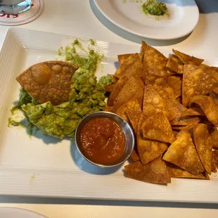 Love the guacamole and the salsa!! It is hot and spicy , we loved it