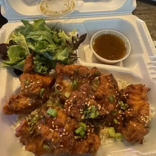 Fire Cracker Fried Chicken