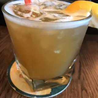 Hennessy Sour with Twist