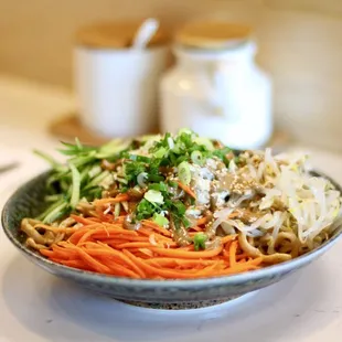 Chicken Sesame Cold Noodles