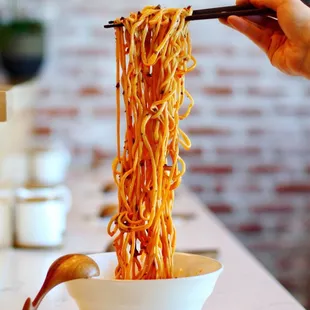 Dandan handpulled noodles