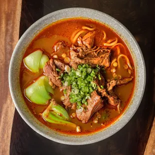 Shang Beef Noodle with Hand-pulled Noodle