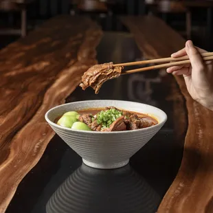 Shang Beef Noodle with Hand-pulled Noodle