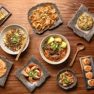 ramen and noodles, food