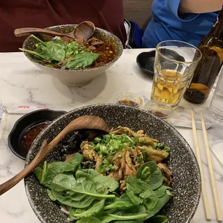 Mushroom Chicken Noodle