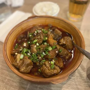 Braised Pork Ribs with Potato ($19)