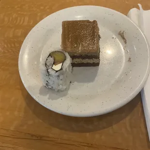 Desert and Sushi