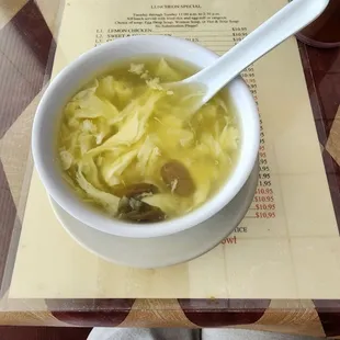Egg drop soup.