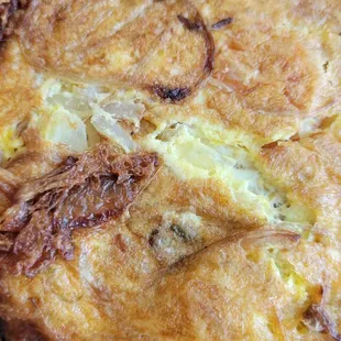 Shrimp egg food Yung with sauce on the side