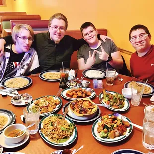 Celebrating my oldest nephew Rhyan's 21st Birthday at Shanghai River Restaurant "Family Style"! Excellent service!