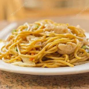 Chicken lo mein