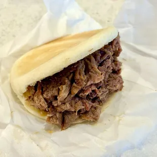 Number 63- Braised Beef Bisquit. Good!