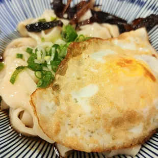 煎蛋蔥油拌拉片