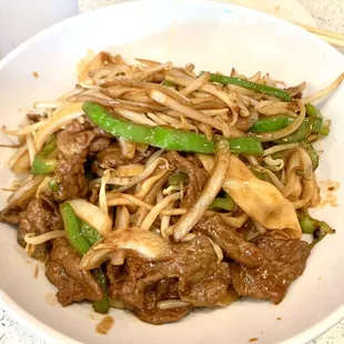 Number 46, Beef Fried Noodles. Yum!