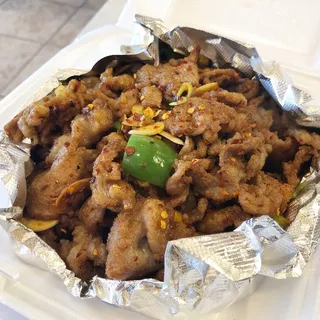 Stir Fried Lamb with Cumin