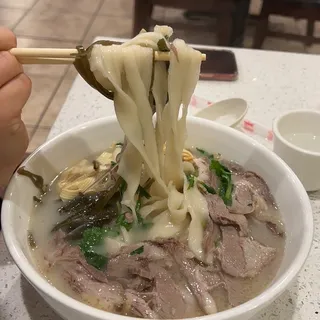 Lamb Soup with Noodle(Thick or Thin)