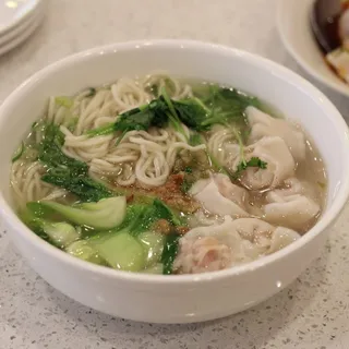 Wonton Noodle Soup ( Thick or Thin Noodle)