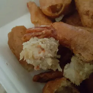 Look at all the raw batter. Gross