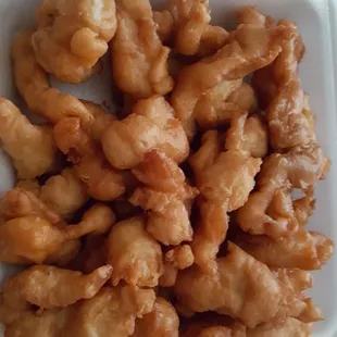 Sweet and sour chicken....yum!!