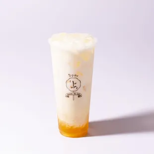 White Peach Oolong Fresh Milk Tea