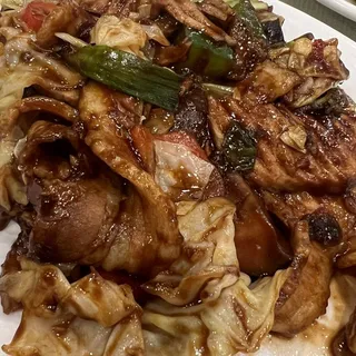 K1. Double Sauteed Pork with Hot Sauce