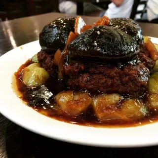 K7. Braised Lion's Head Meatball with Vegetables