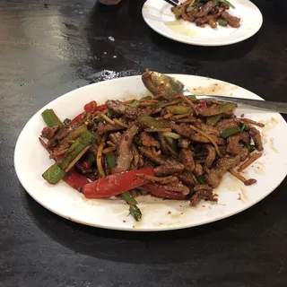 B1. Hot Pepper and Shredded Beef