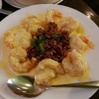 E1. Fried Jumbo Shrimp with Wonderful Fruit Sauce