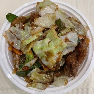 O13. Mixed Vegetables over Rice