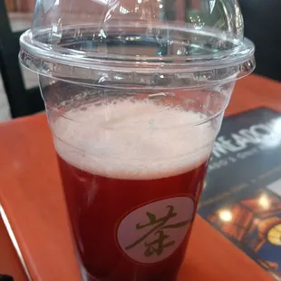 A half filled drink for $7. Avoid this place.