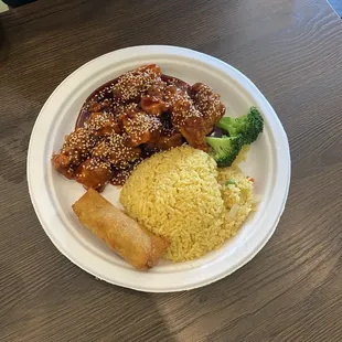 C5. Sesame Chicken Combo Special