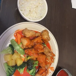 Sweet and Sour Chicken