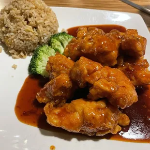 Orange chicken