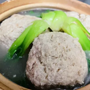 Slow-simmered Meatball Stew Soup