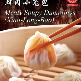 Meaty Soupy Dumplings (Xiao-Long-Bao)