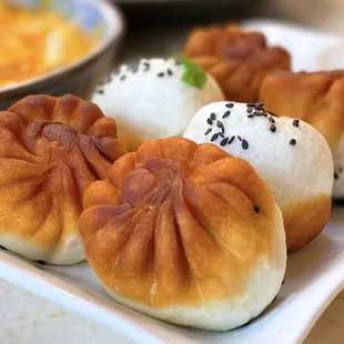 COVID OUTDOOR DINING: Sheng Jian Bao, Panfried Pork Buns | 6 pc - $9.95