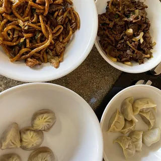 Steamed Cabbage and Pork Dumplings 8pcs 8