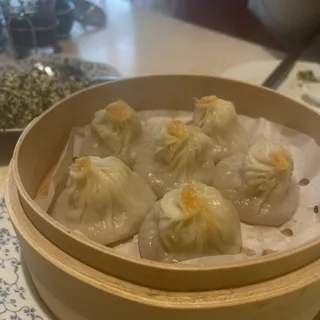 25 Frozen Crab Roe Soupy Dumplings (Xiao-Long-Bao) 25 pcs