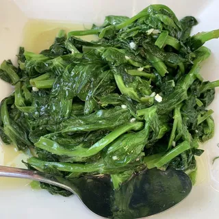 Sauteed Pea Sprouts with Garlic