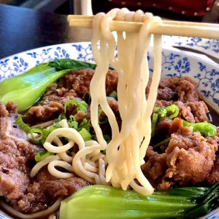Shanghai Meat Cutlet Noodle Soup