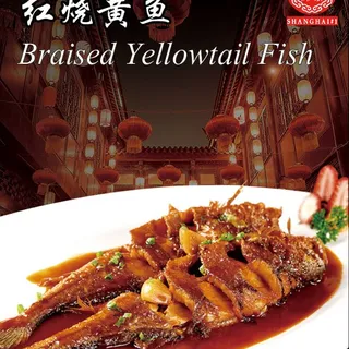 Braised Yellowtail Fish