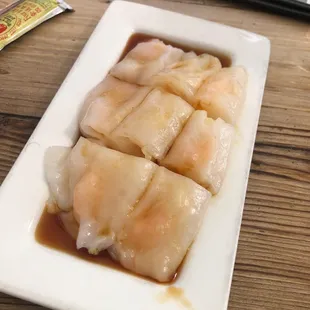 Rolled shrimp