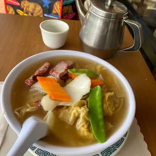 Hong Kong Style Won Ton Soup