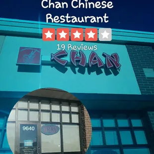 the front of the restaurant