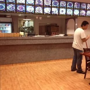 Take out counter