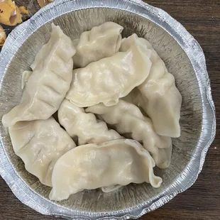 Steamed dumplings