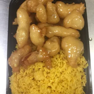 Honey chicken
