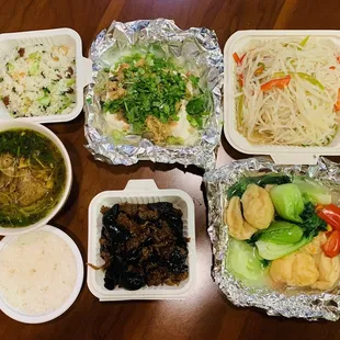 salads, food